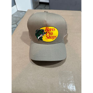 Authentic Bass Pro Shops Standard khaki original fish hat